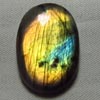 New Madagascar - LABRADORITE - Oval Cabochon Huge size - 32x45 mm Gorgeous Strong Multy Fire